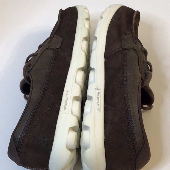 SKECHERS GOGO MAT BROWN LEATHER TEXTILES UPPER SHOES SZ 9 - Picture 10 of 13